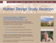 Tablet Screenshot of humandesignstudyvacation.com